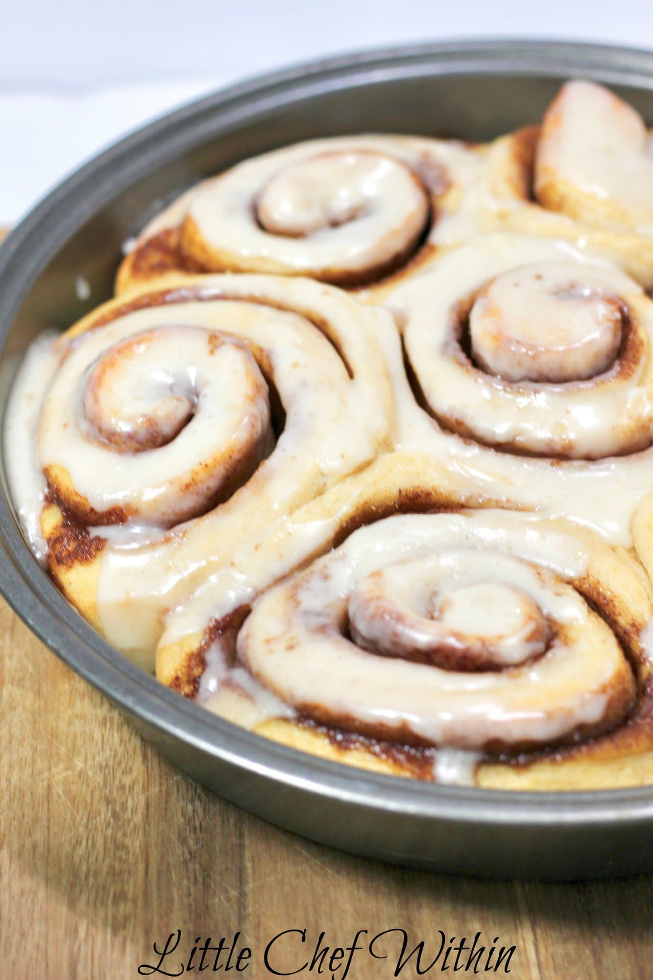 Cinnamon Rolls, egg free Little Chef Within