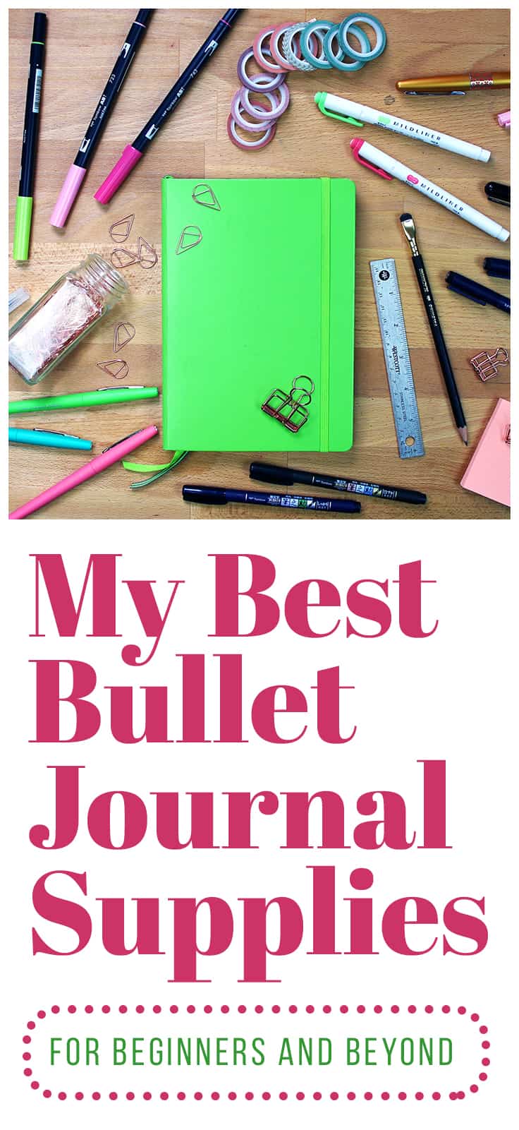 My Best Bullet Journal Supplies LittleCoffeeFox