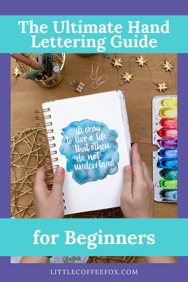 The Ultimate Hand Lettering Guide for Beginners (2023)