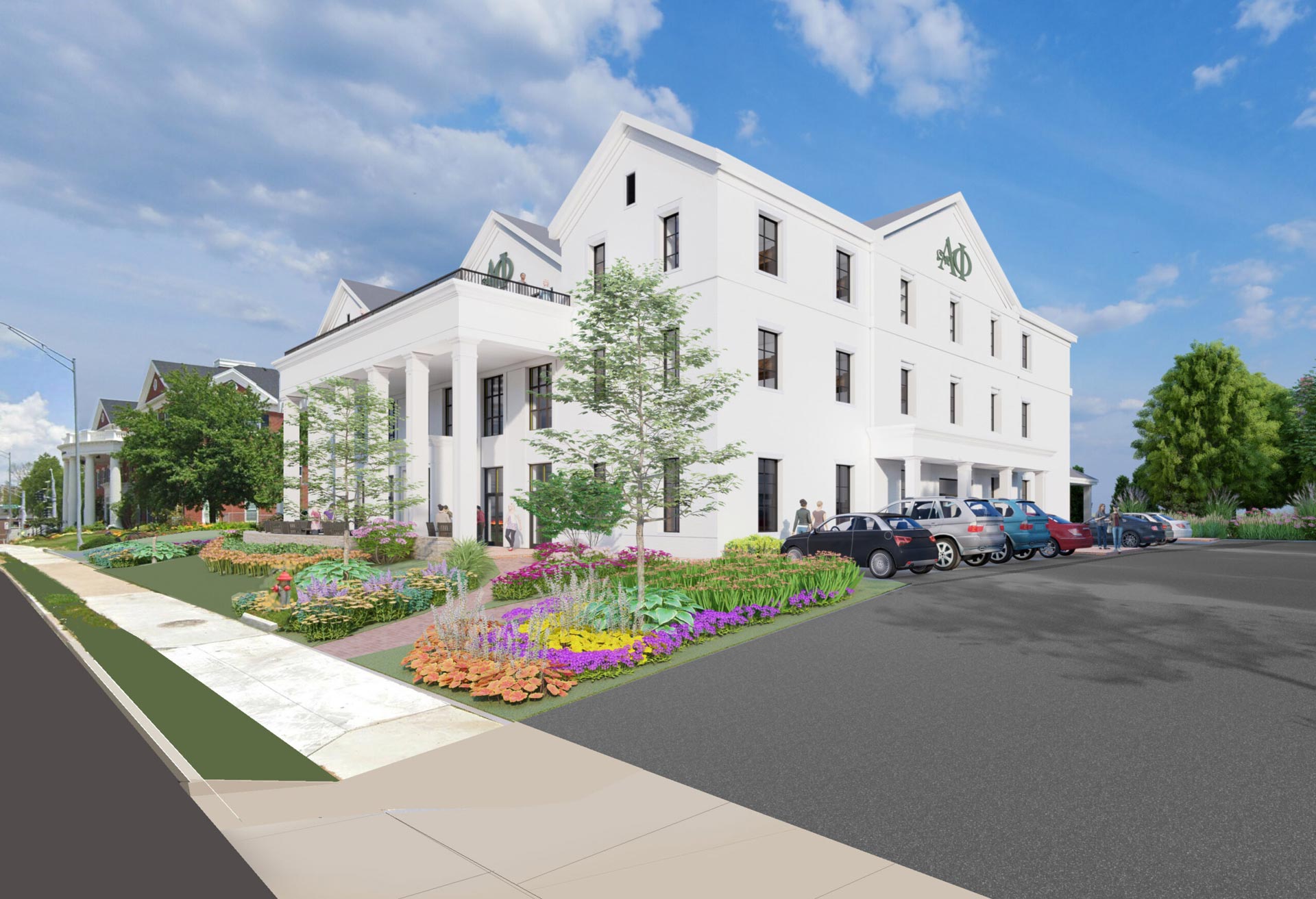 Alpha Phi Sorority House Little Dixie Construction