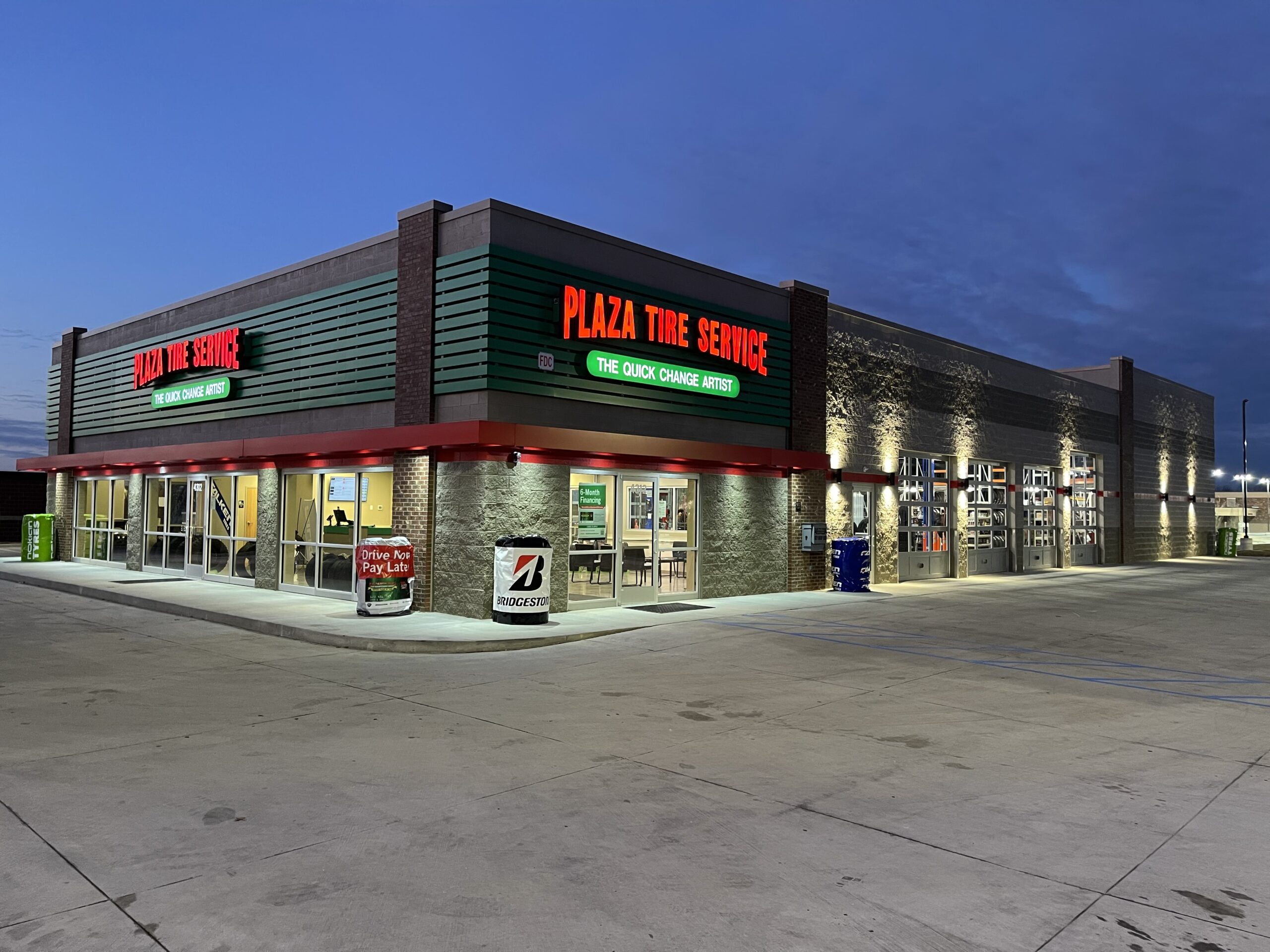 Plaza Tire Service Little Dixie Construction