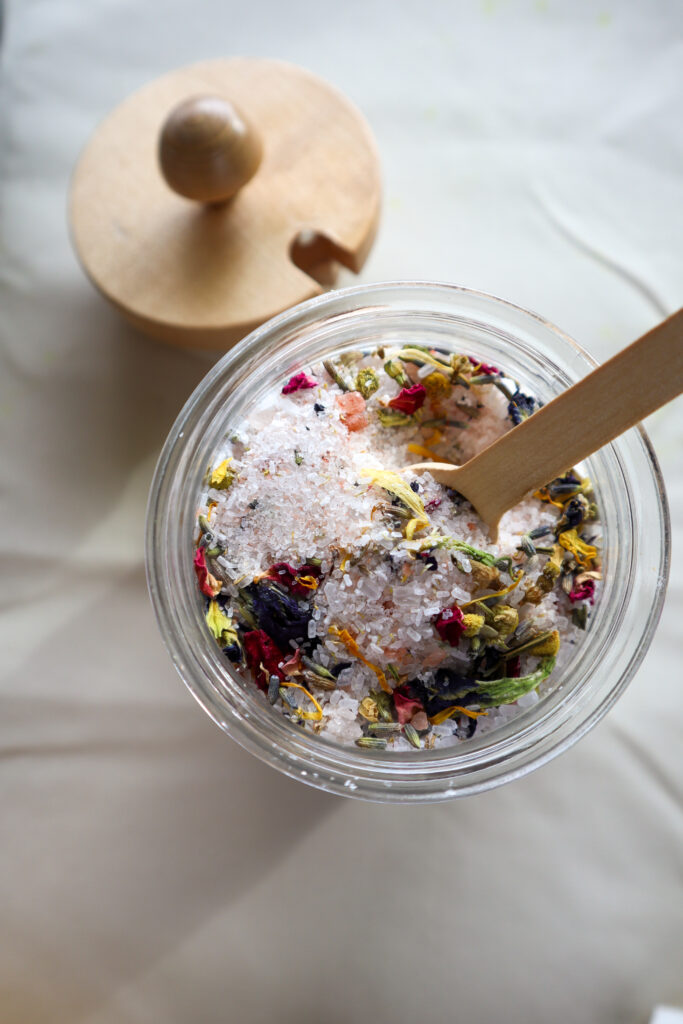 Little Furrow How to Make Bath Salts