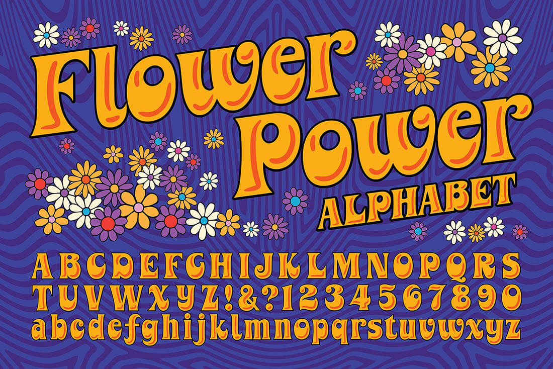 30 Groovy Fonts for Your Far Out Designs LaptrinhX / News