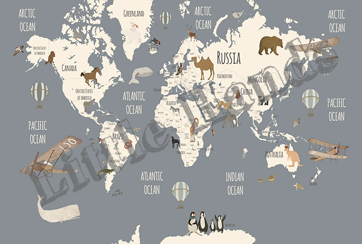 World Map Explorers I Little Hands