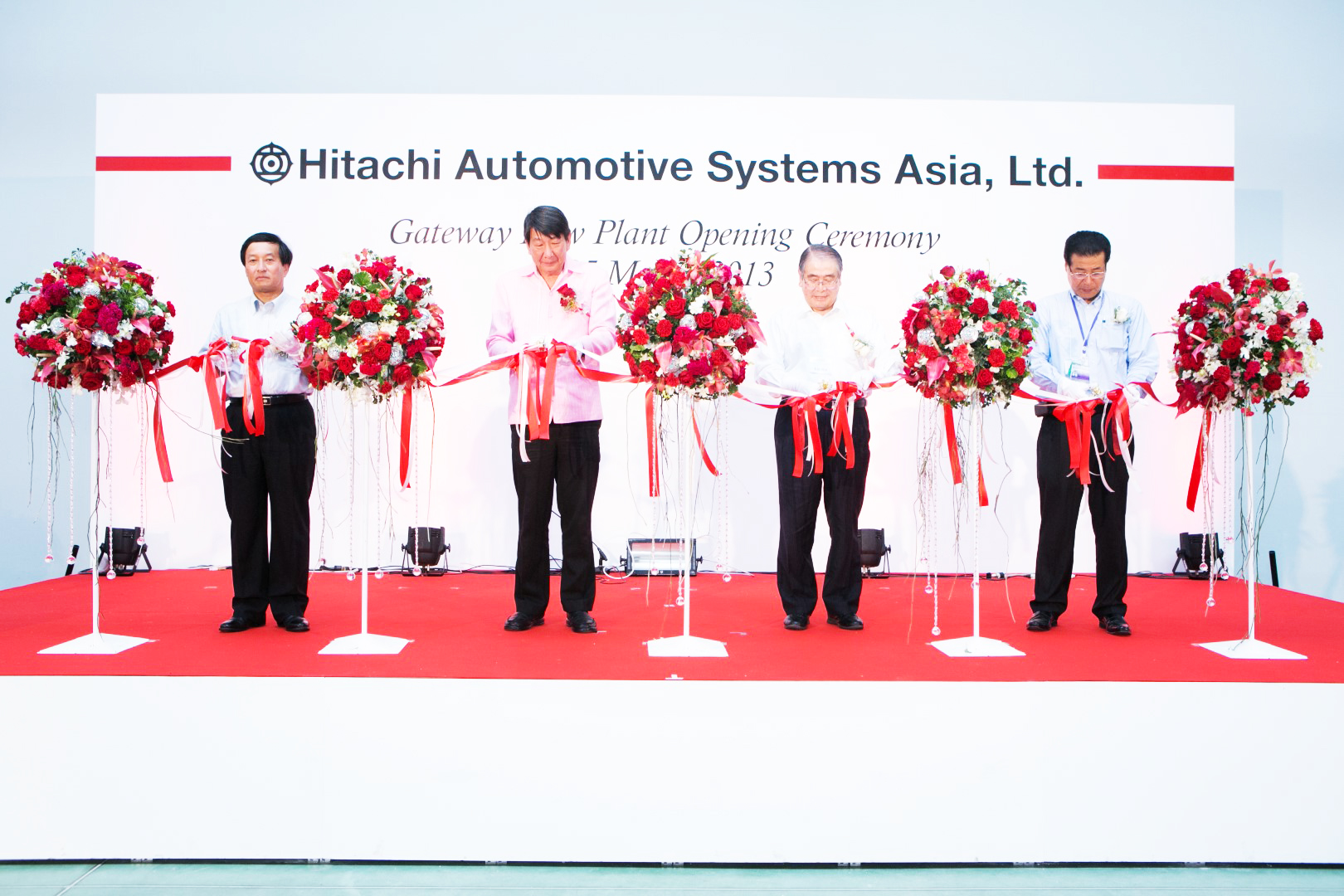 Opening Ceremony Hitachi Automotive Systems Little HELP Co., Ltd.