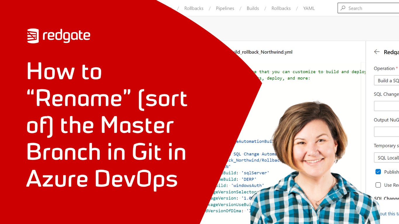 How to Rename the Master Branch to Main in Git in Azure DevOps