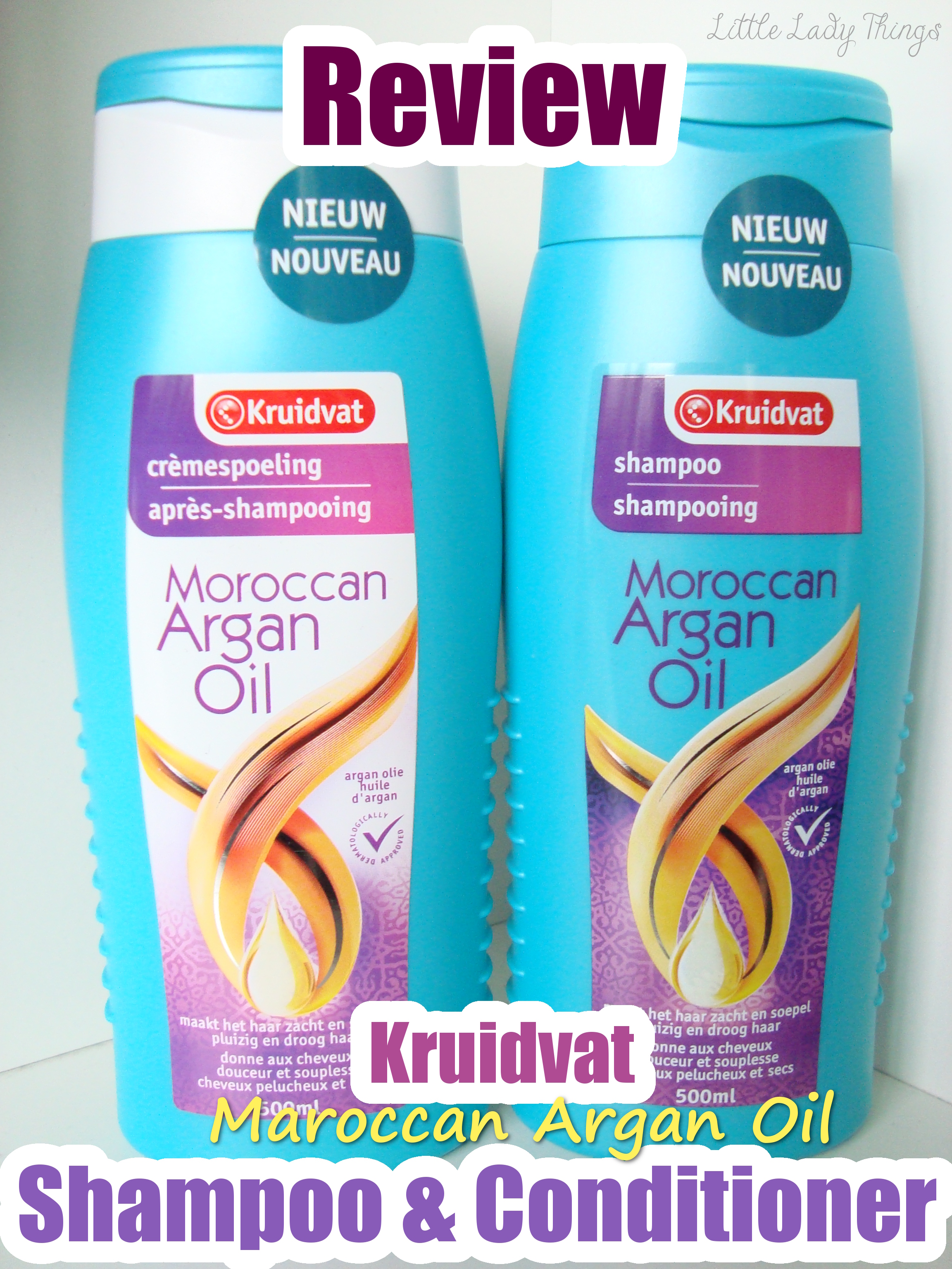 Review: Kruidvat Maroccan Argan Oil Shampoo & Conditioner |