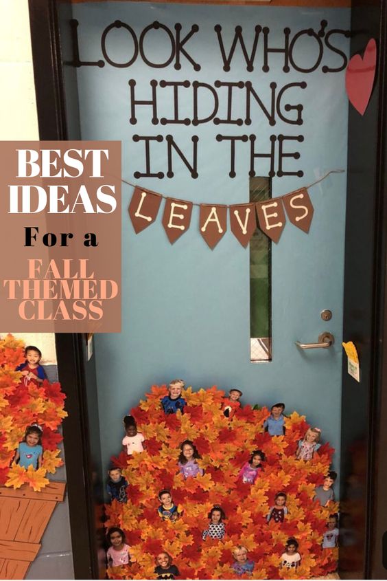 35 Fall Classroom Bulletin Board Ideas Little Learning Corner