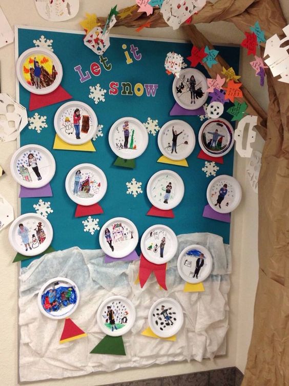 Snow Globe Bulletin Board Ideas