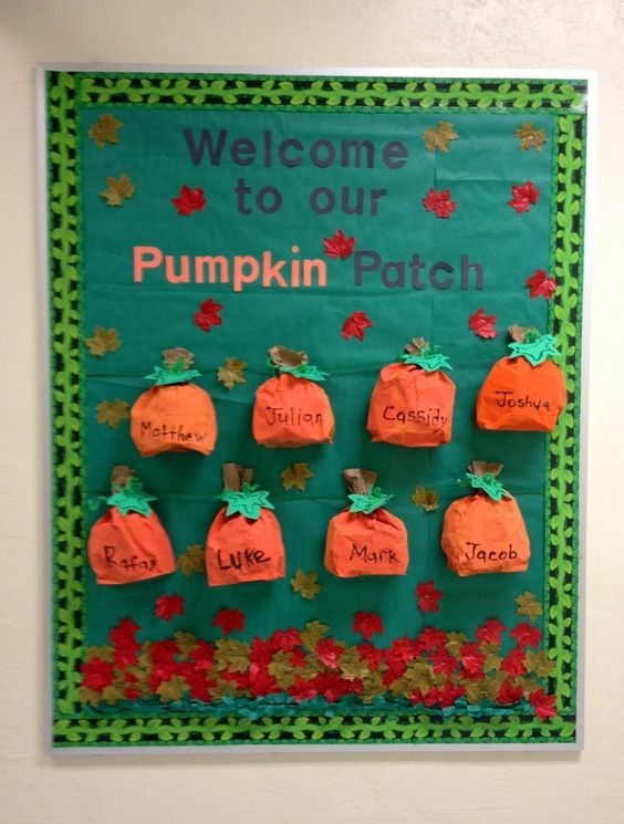 35 Fall Classroom Bulletin Board Ideas Little Learning Corner