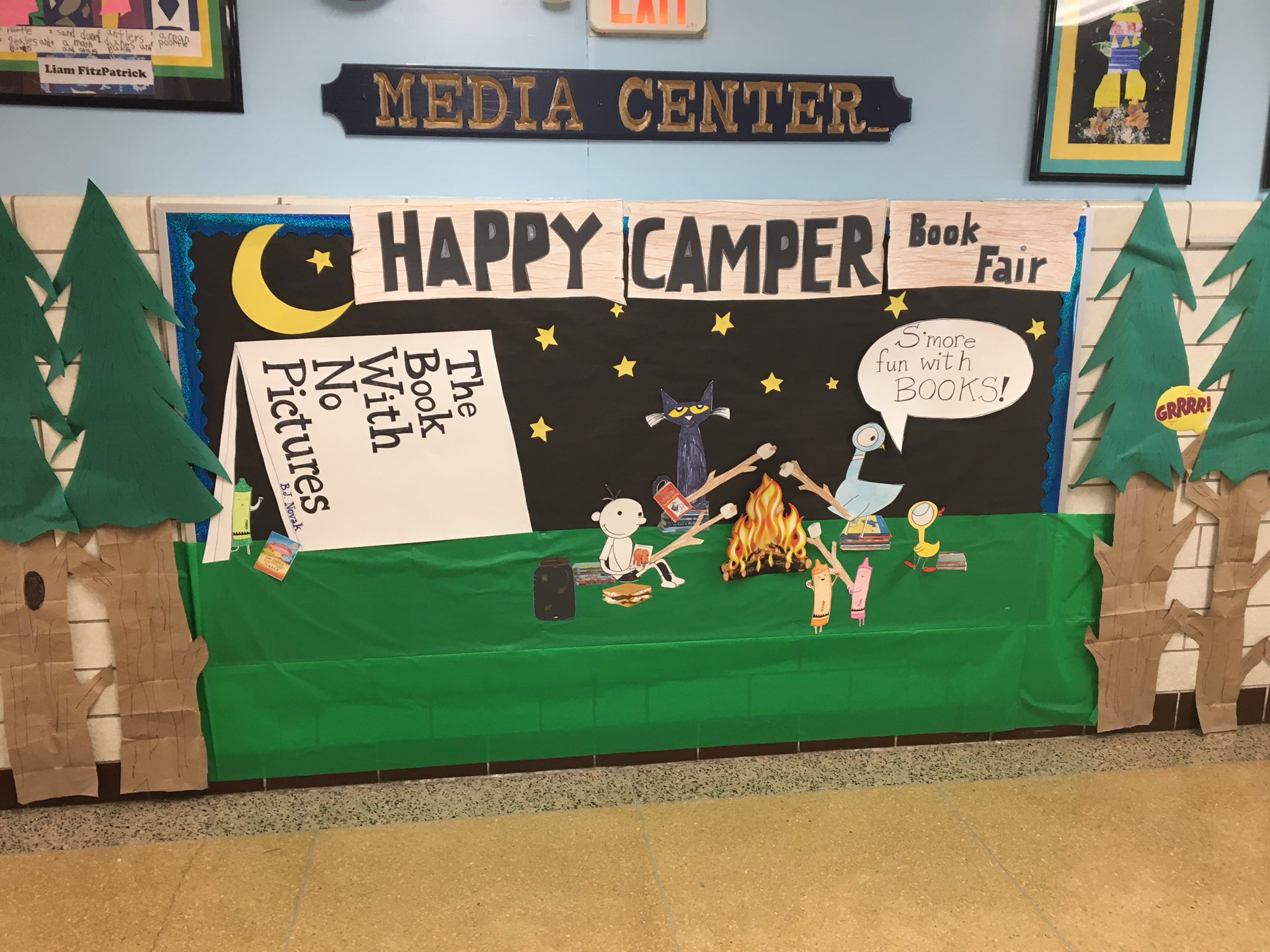 31 Camping Themed Bulletin Board Ideas Little Learning Corner