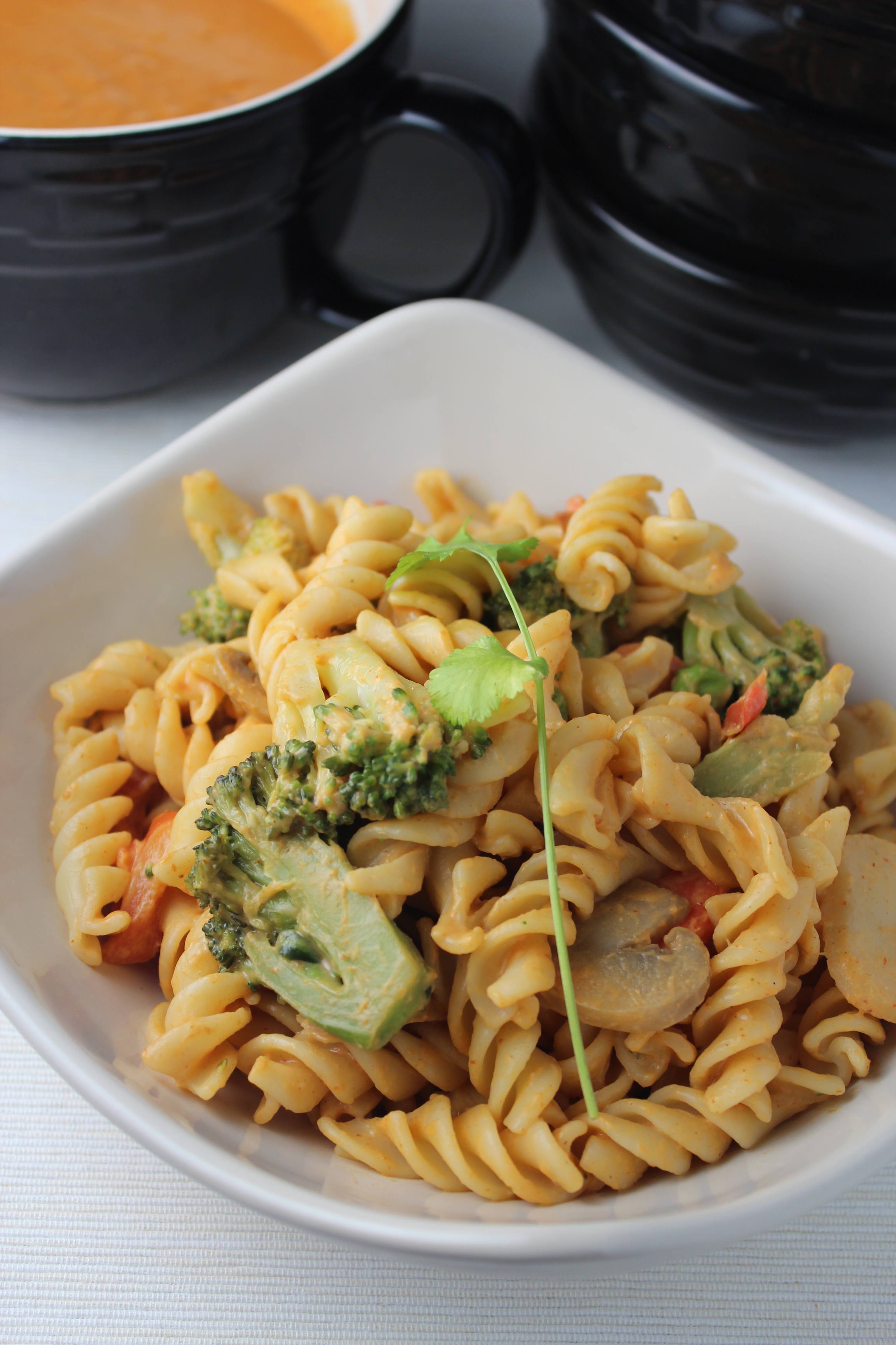 Thai Peanut Vegetable Pasta