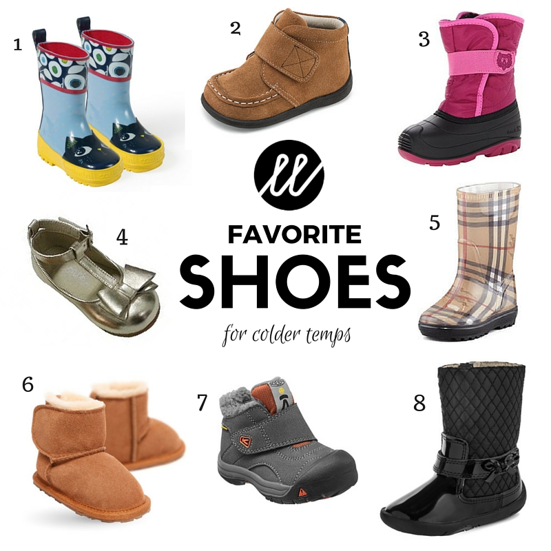 Favorite Shoes for Cold Weather Little List
