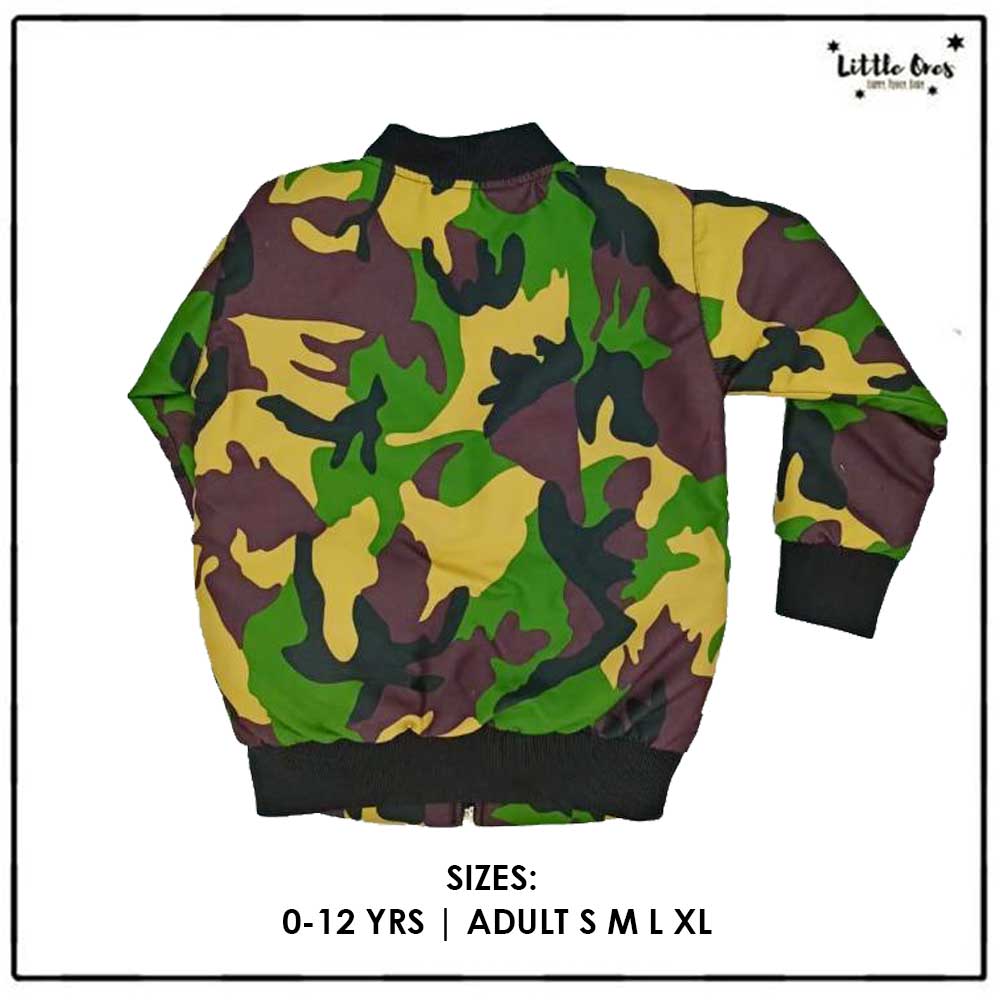 Adult Commando Bomber Jacket Little Ones