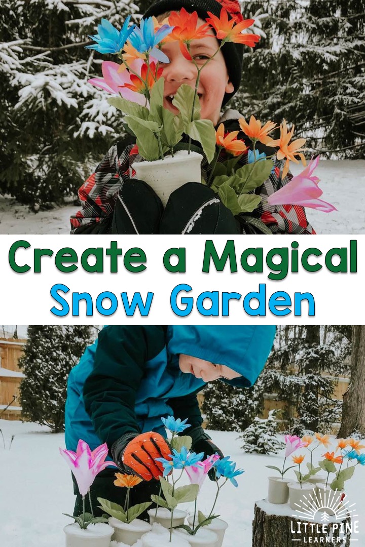 Create a Magical Snow Garden • Little Pine Learners
