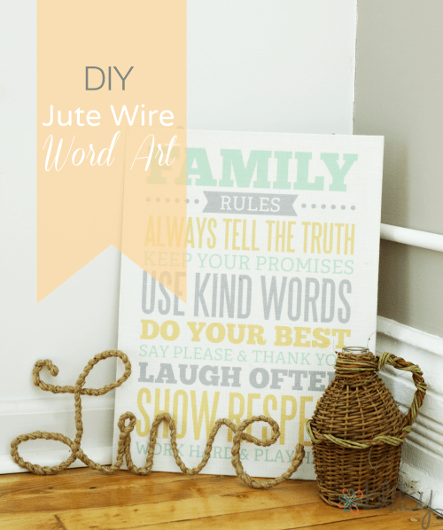 20 Fabulous DIY Word Art & Typography Craft Projects Little Red Window