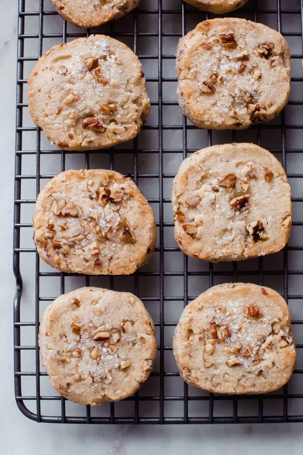 Easy Maple Pecan Shortbread Cookies (Pecan Sandies) Little Spice Jar