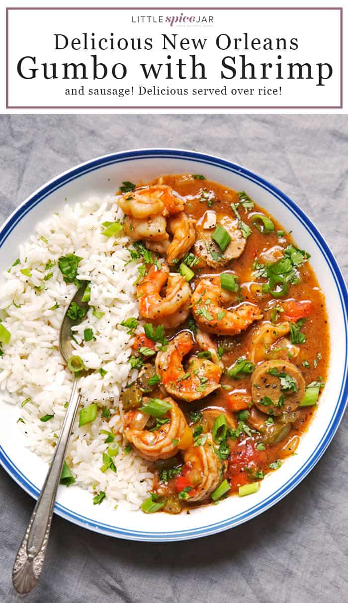 New Orleans Gumbo with Shrimp and Sausage Recipe Little Spice Jar