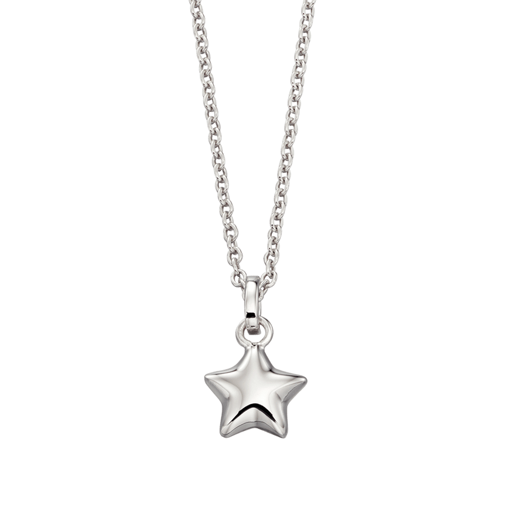 Eva Little Silver Star Necklace Little Star Jewellery