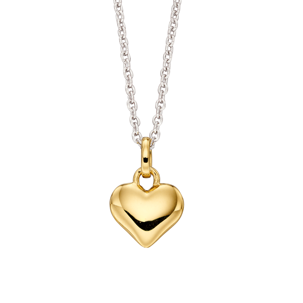 Ella Little Gold Heart Necklace Little Star Jewellery