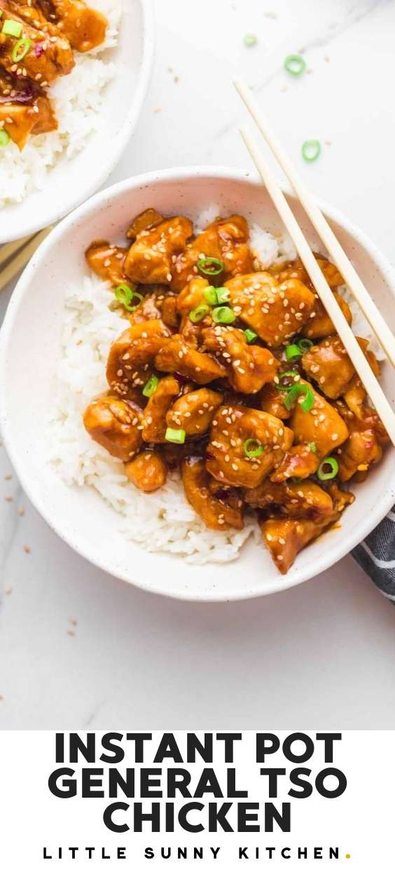 Instant Pot General Tso's Chicken Little Sunny Kitchen