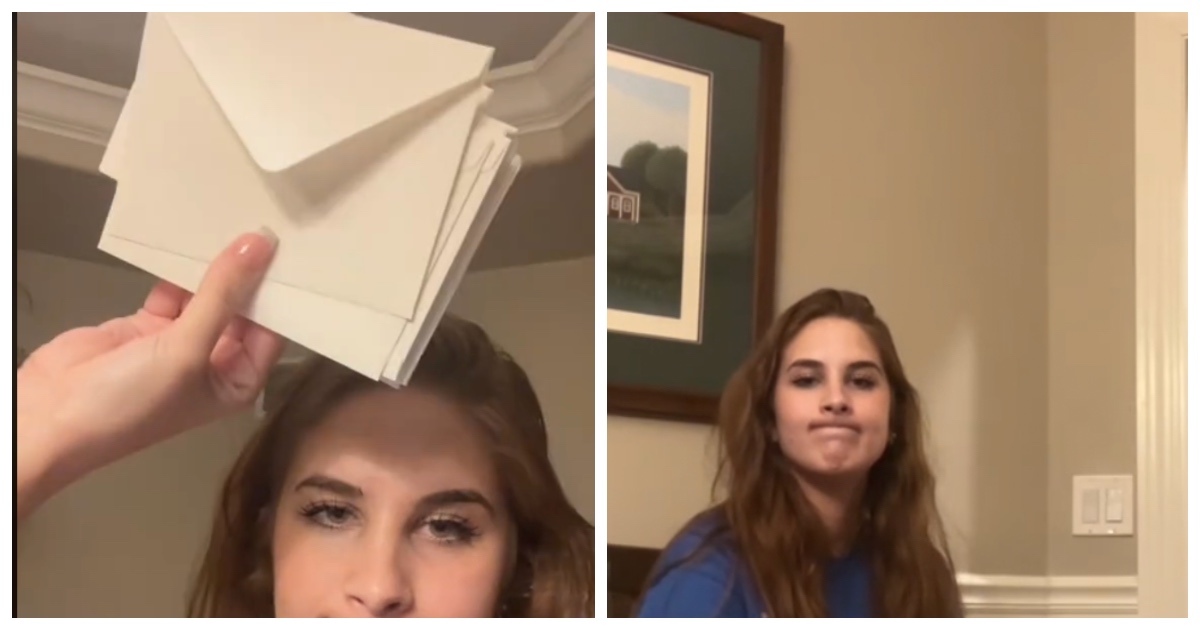 Bride Claims She Consumed 1,000 Calories Licking Envelopes For Her