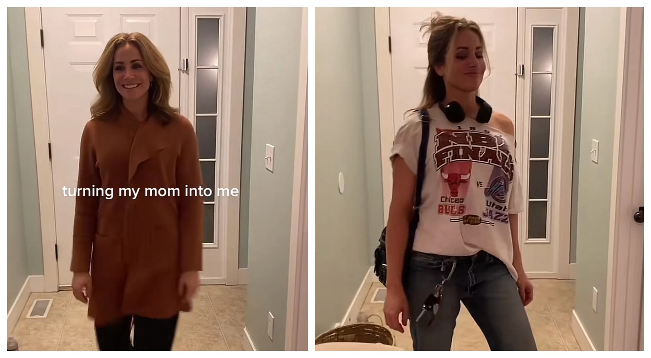 This New TikTok Trend Proves Moms Can Rock Their Daughters’ Styles