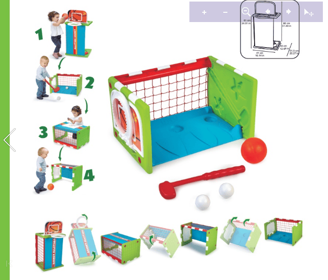 8056379141679 /FEBER SPORT CUBE 4 IN 1 FEB03000 Little Tikes Cyprus
