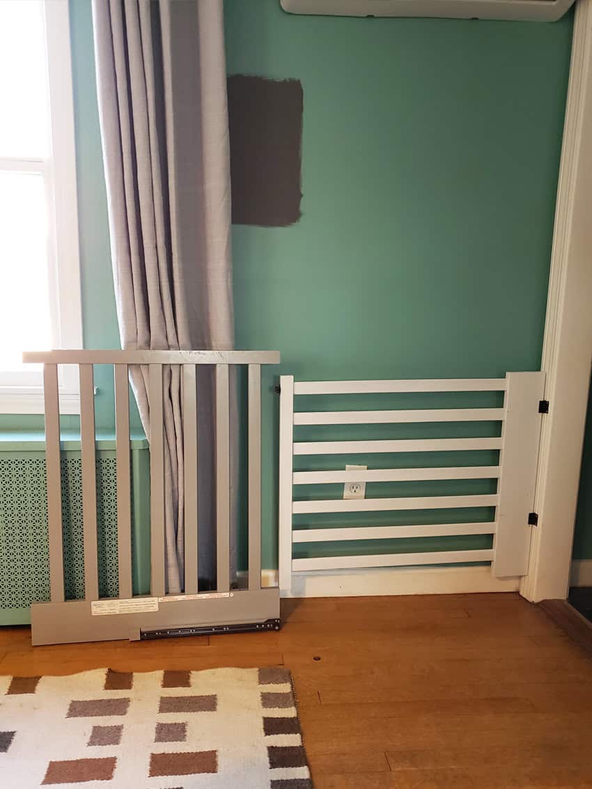 DIY dog gate for cheap (3.75) · Little Victorian