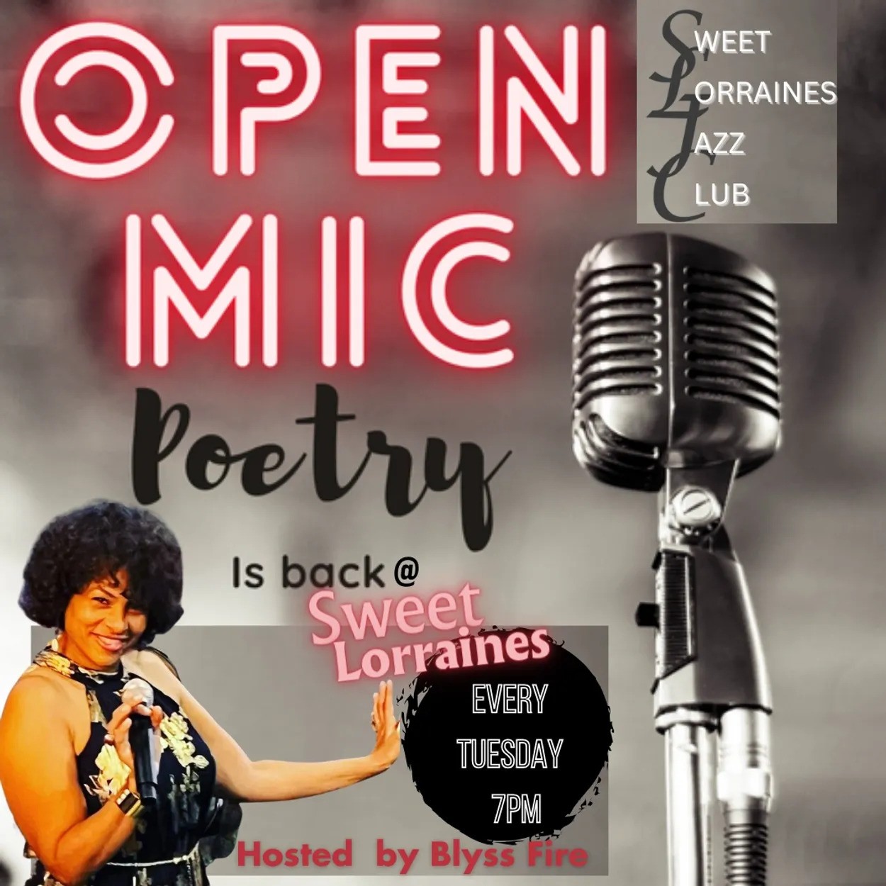 Open Mic (Jazz & Poetry) LitWire