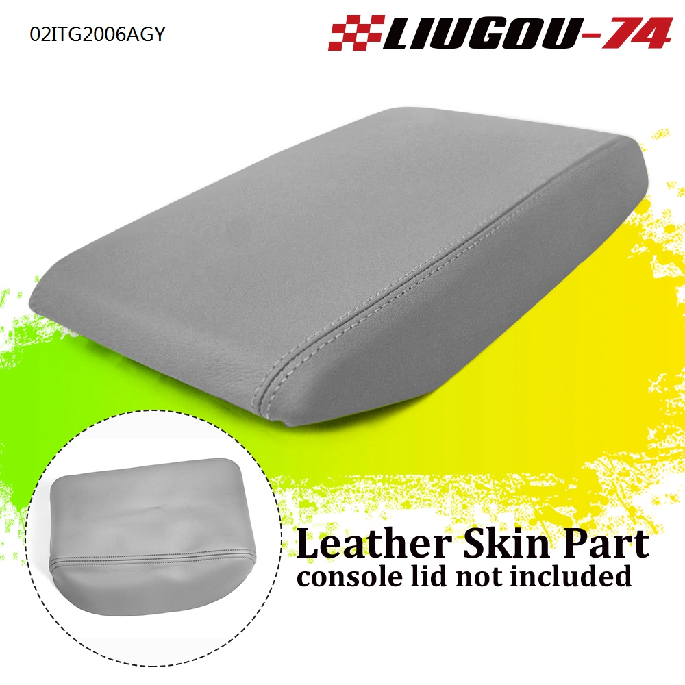 Console Lid Armrest Cover Fits For Toyota Highlander 20082013 Gray Leather USA eBay
