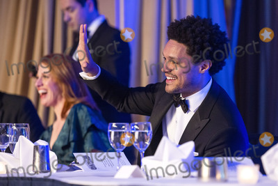 Photos and Pictures Daily Show host Trevor Noah prepares to speak at