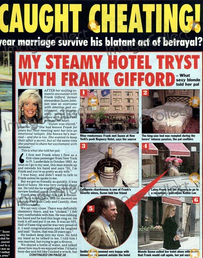 Photos and Pictures - " May 20. 1997 Issue " of the Globe Frank Gifford
