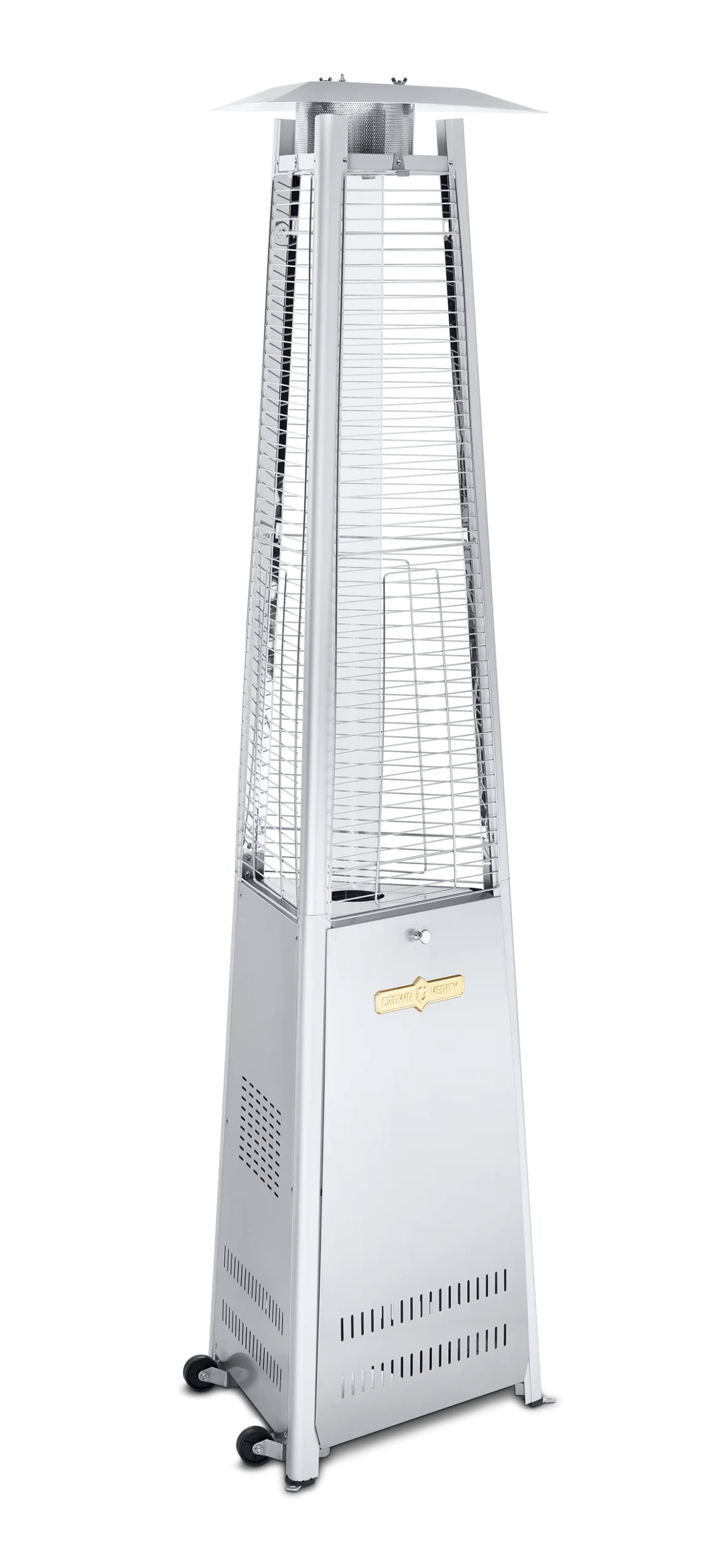 Quartz Tube Patio Heater Live Outside