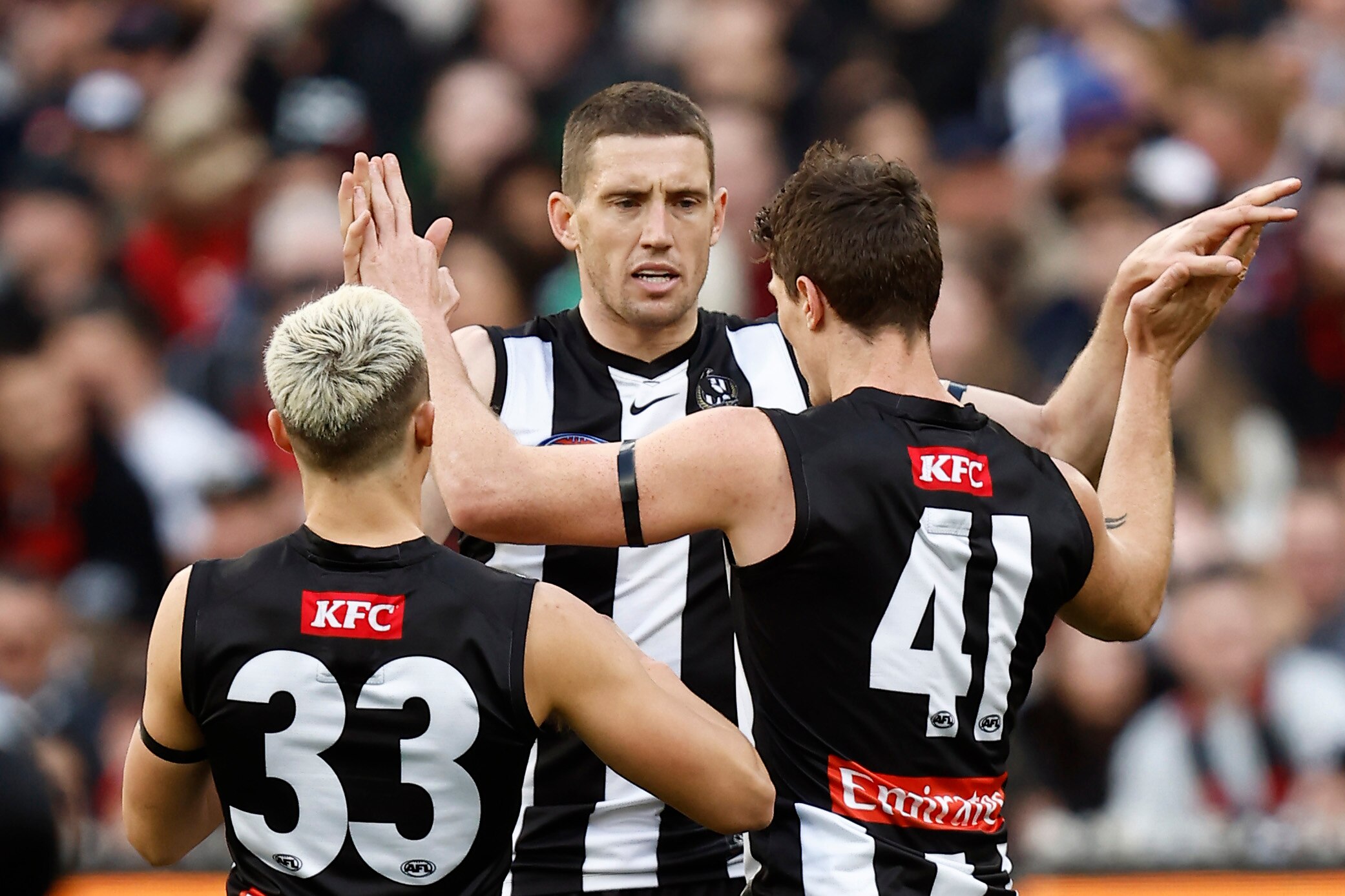 Collingwood ruck and Albany product Darcy Cameron 'feels the roar' of