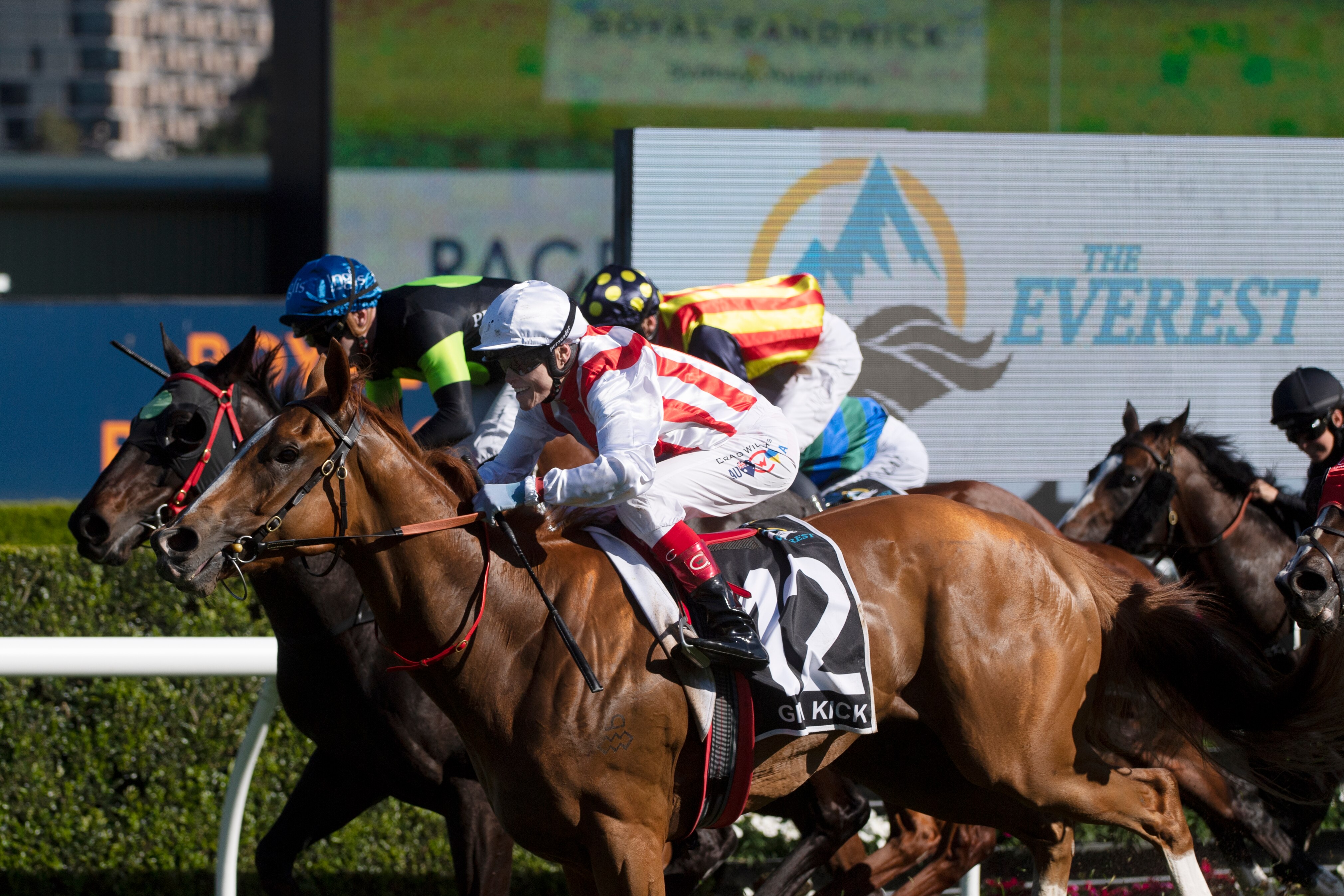 Durston wins Caulfield Cup as an emergency, Giga Kick upstages