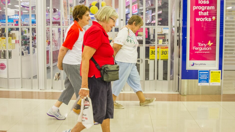 Meet the mall walkers People who find friendship in empty shopping