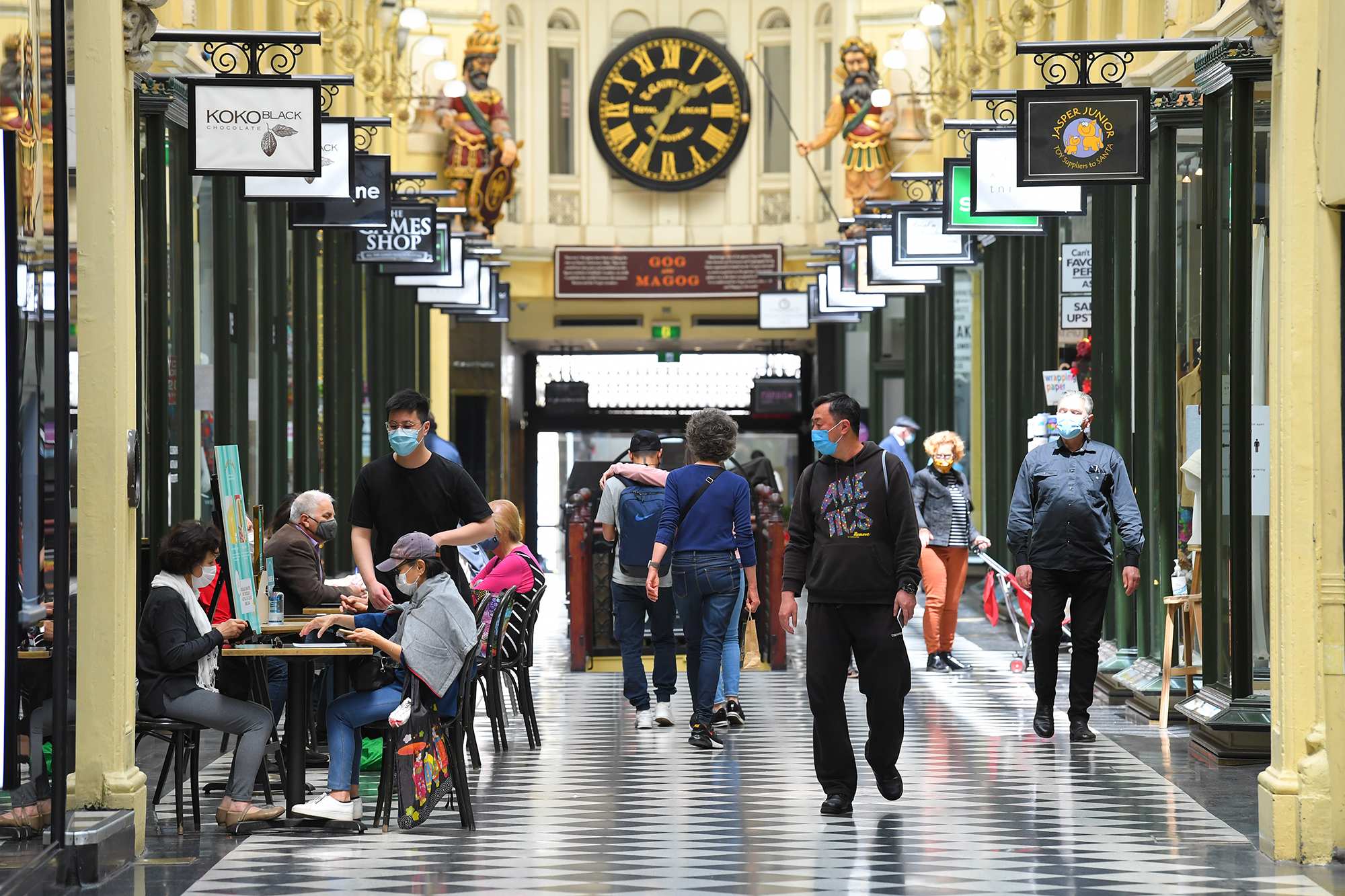 Melbourne CBD bounces back after lockdown lifted, pedestrian data shows