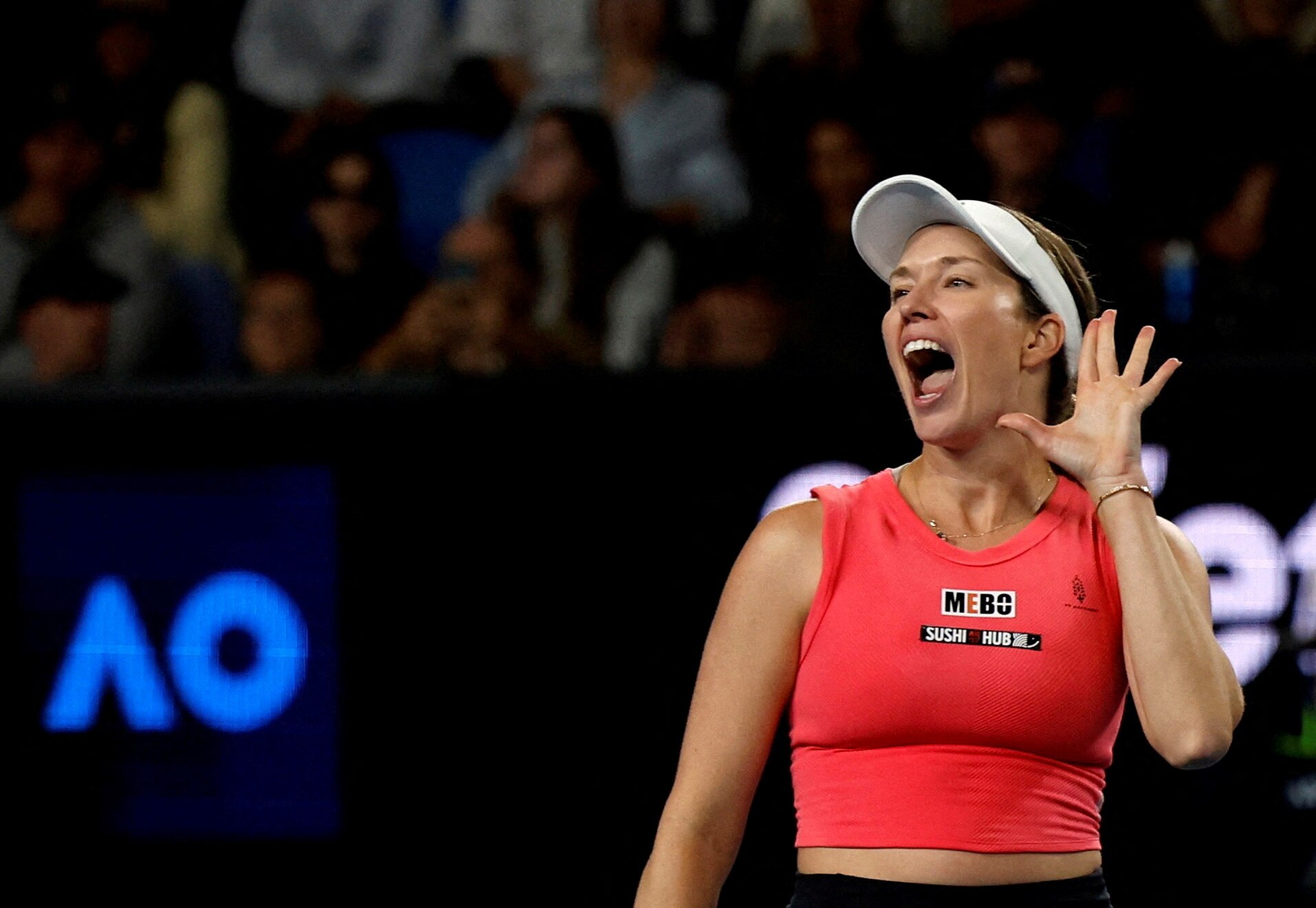 Danielle Collins goes on Bahamas holiday after Australian Open clash