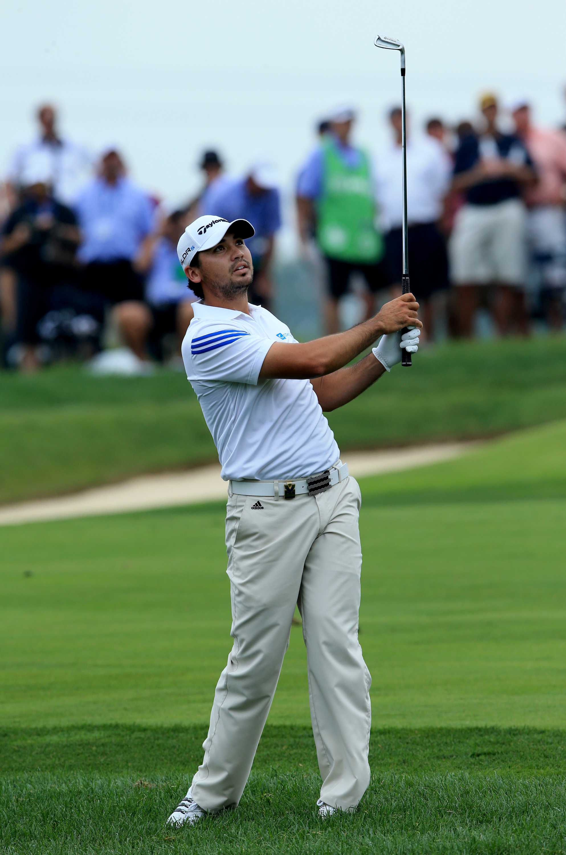 PGA Championship Jason Day surges to second as Rory McIlroy leads by a