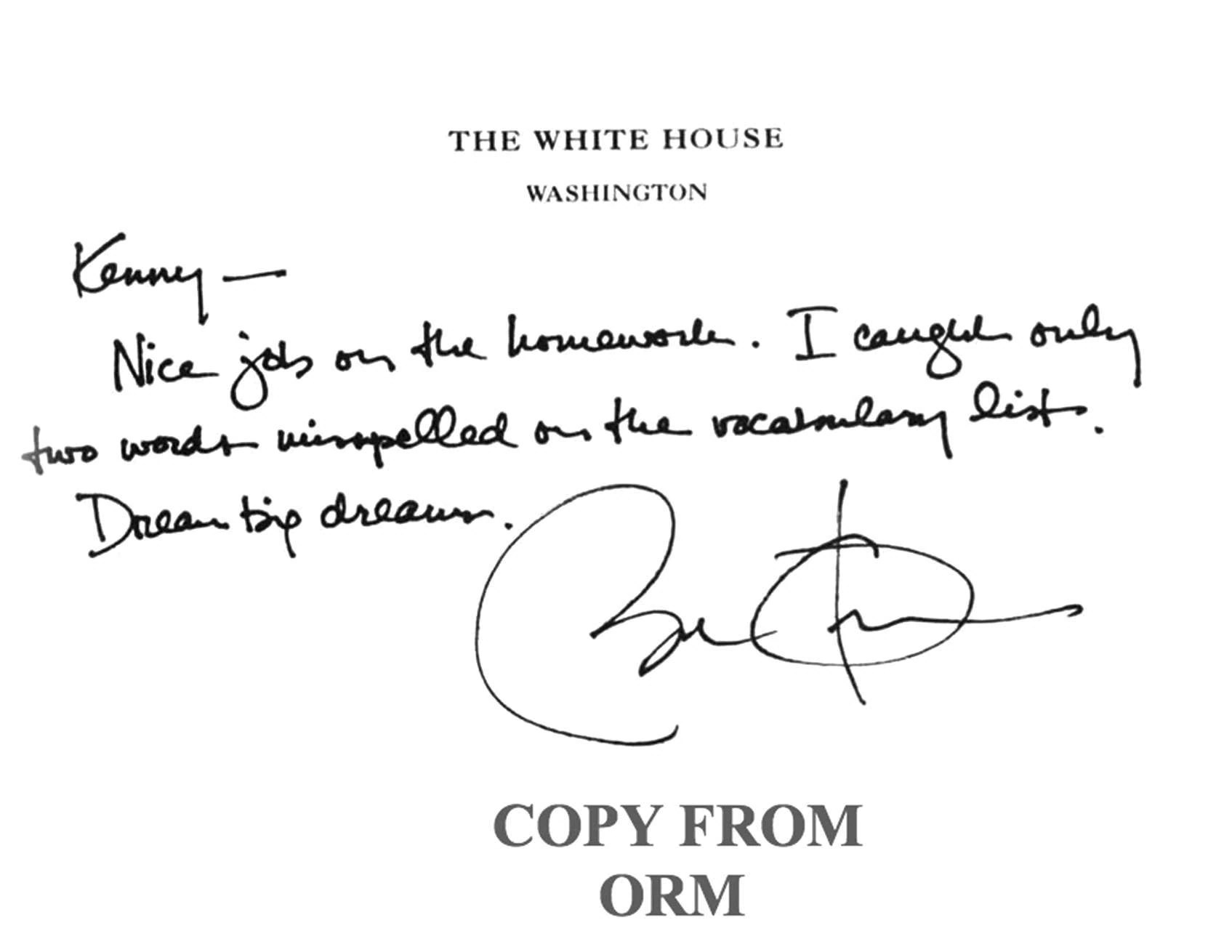 Barack Obama read 10 letters every day of his presidency. This is what