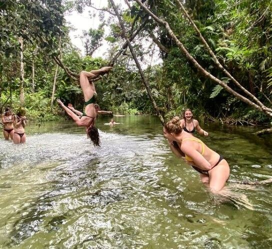 Matt Canavan Zoe Whitton : Hanging from vines above tropical waterholes, how our ...