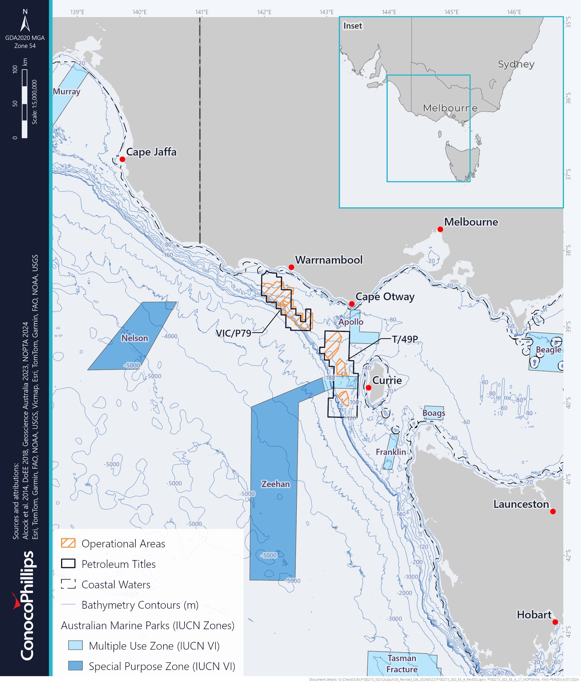 ConocoPhillips Australia gets approval to drill gas wells in Otway(04)