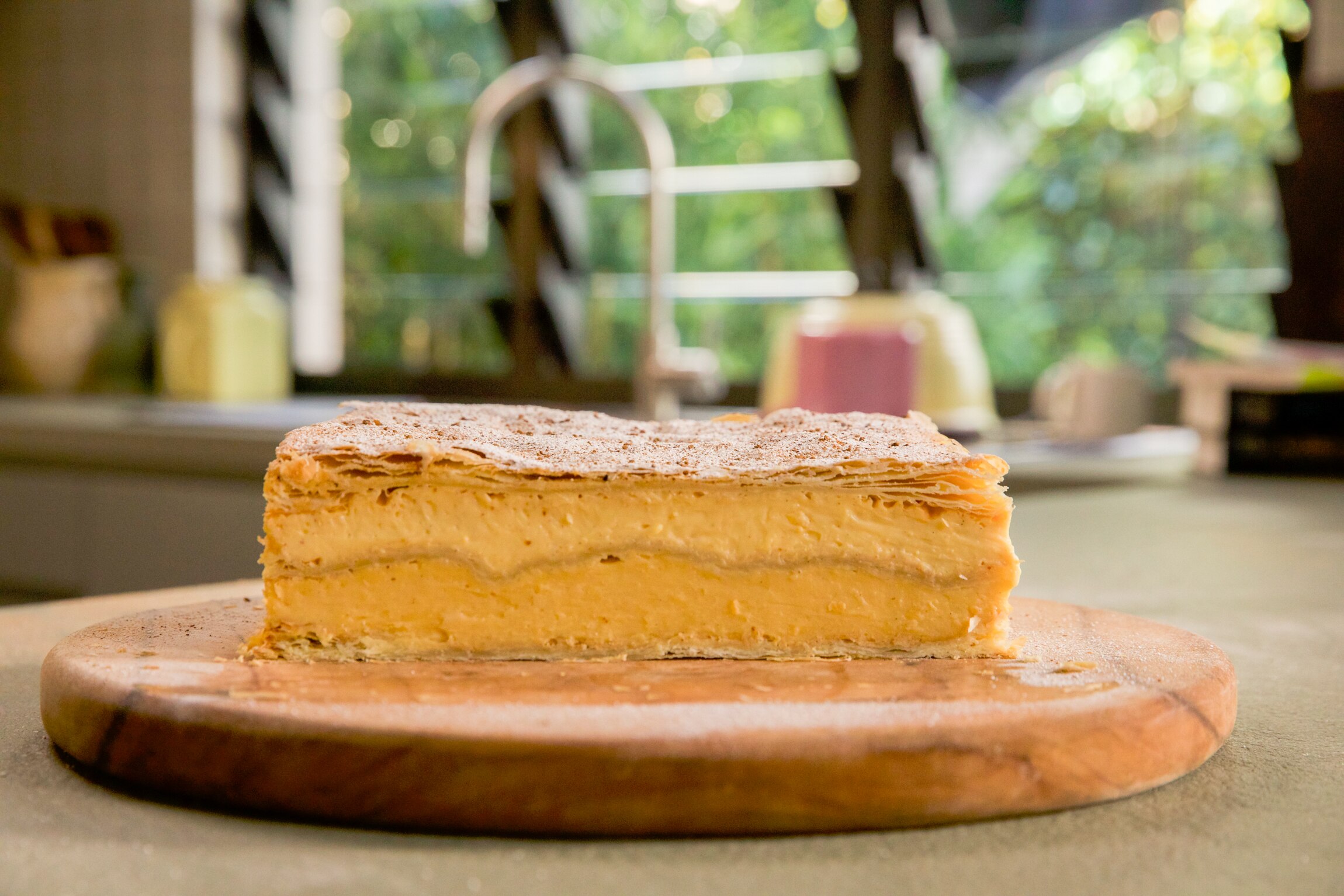 Kitchen Annabel Crabb's custard slice with brown butter and