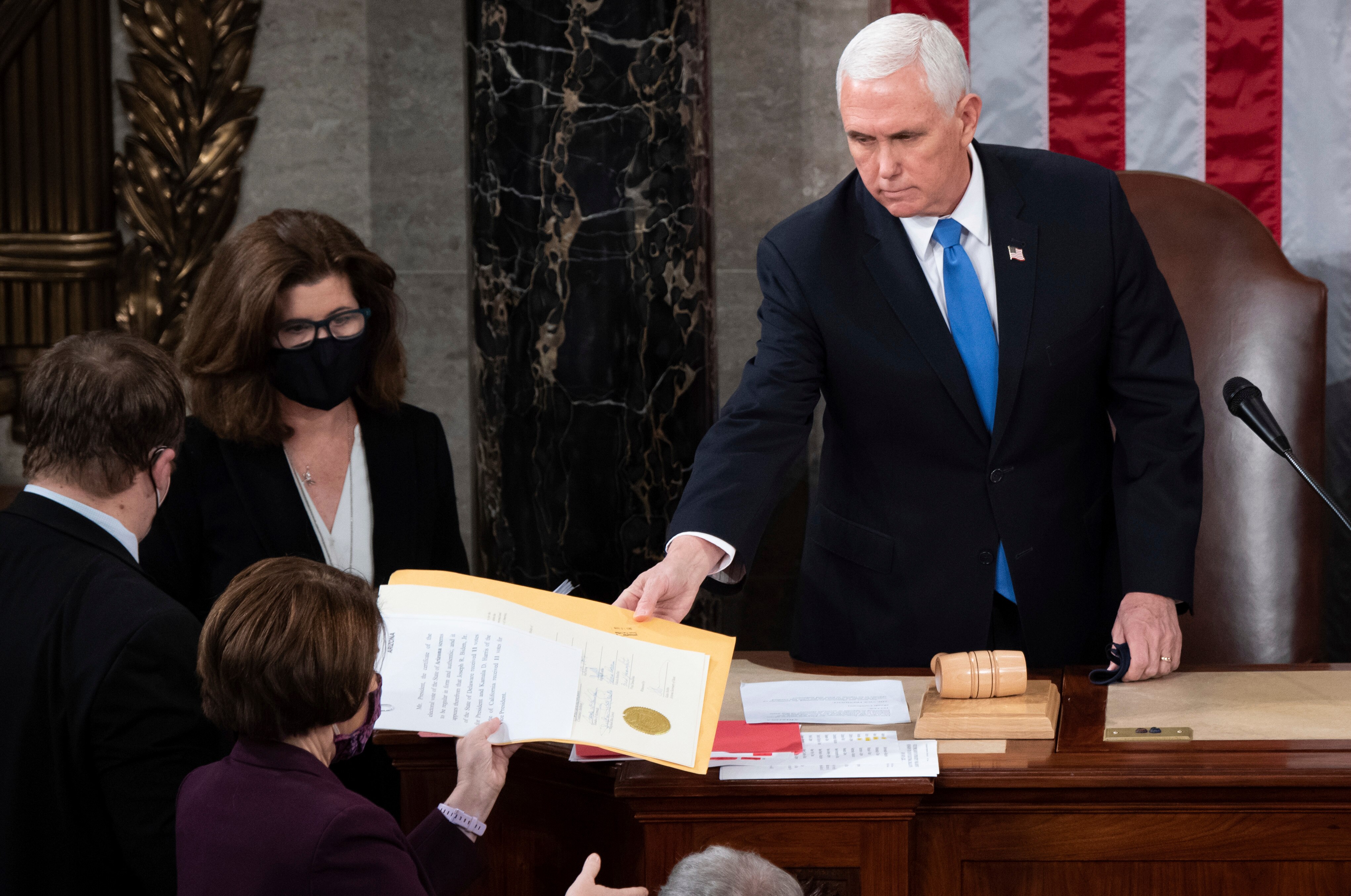 What we know about how former vicepresident Mike Pence's day unfolded