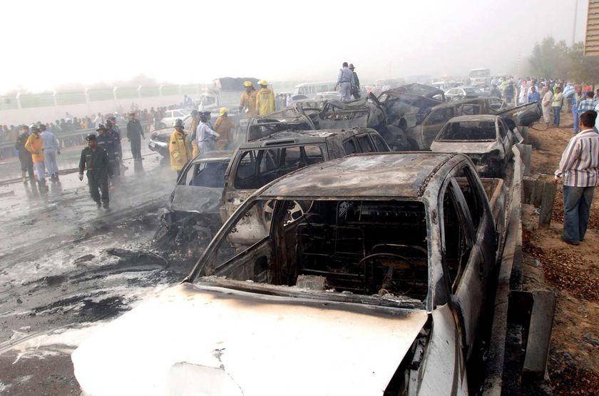 UAE's biggest traffic accident kills 3, injures 277 ABC News