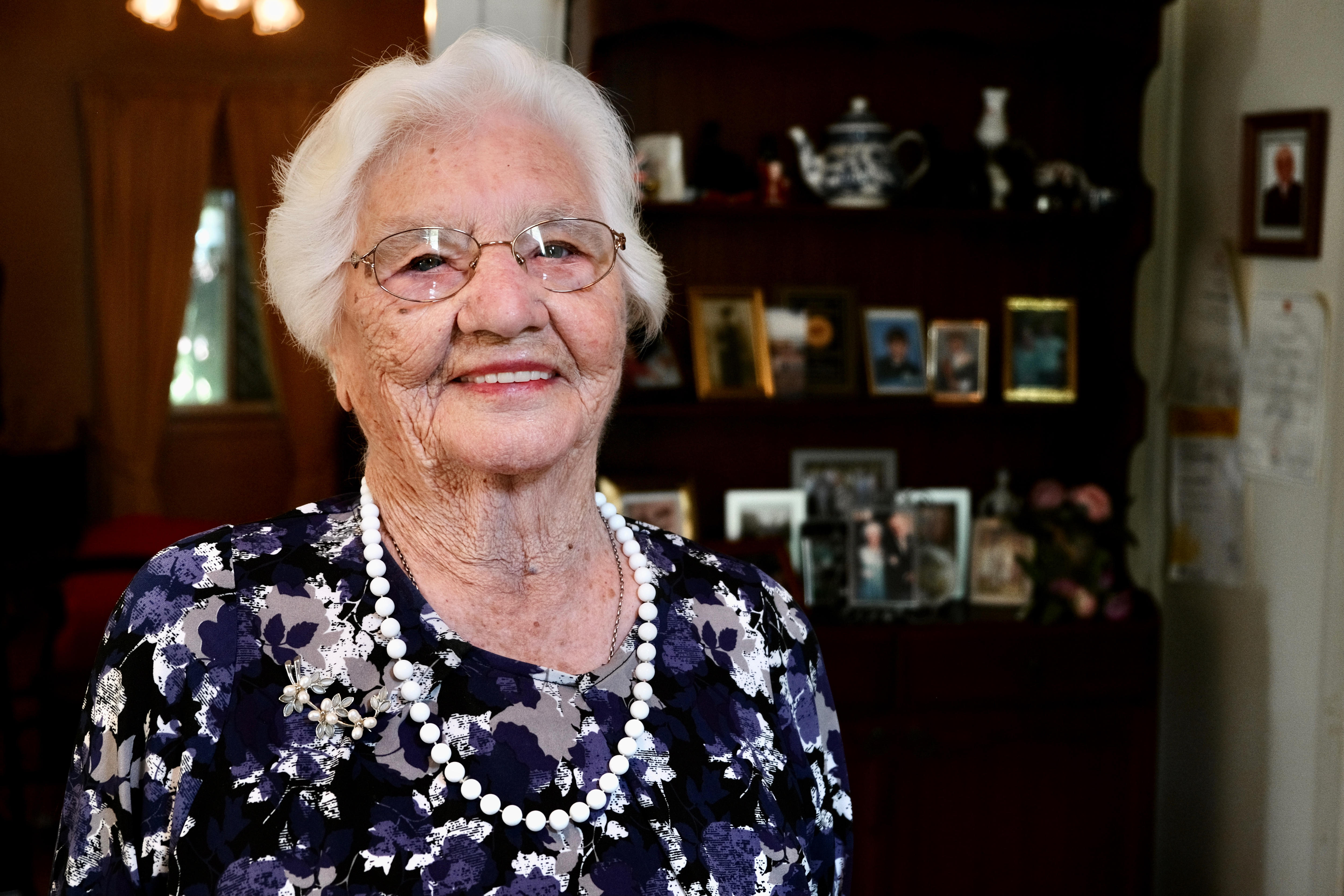 Irene Loveland loves her Meals on Wheels home visits and she's thankful