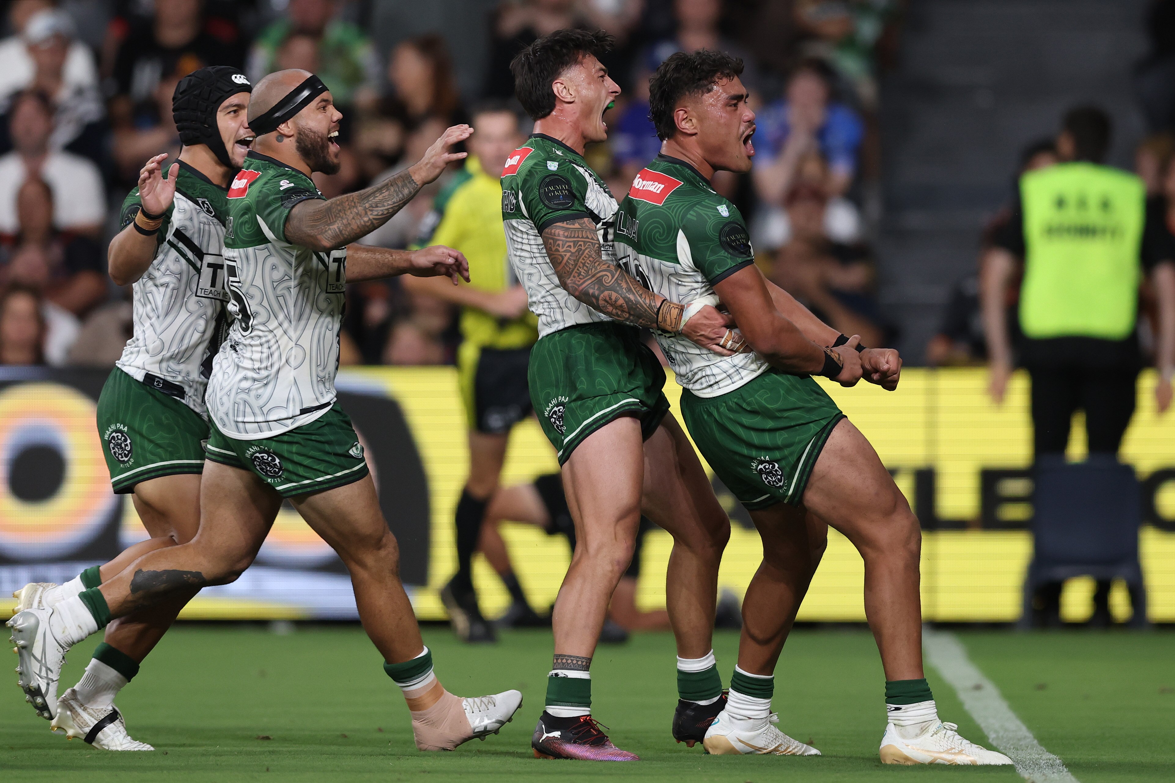 Maori and Indigenous All Stars share spoils across razor-tight men’s and women’s NRL exhibitions