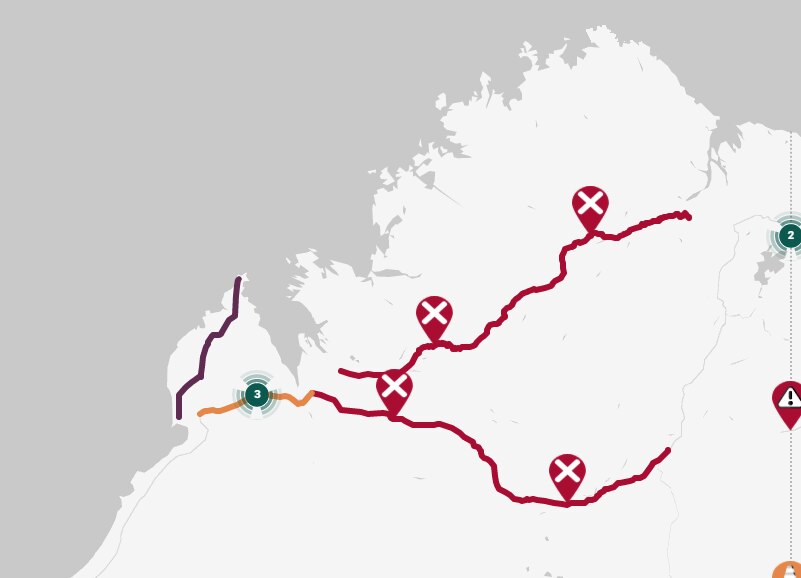 Wa Road Closures Map Flooding leaves WA remote communities cut off, turns others into 'tiny