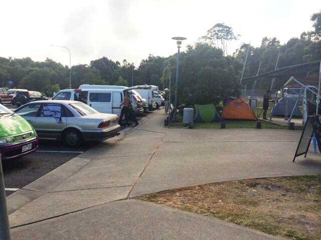 Authorities raise concerns about highway rest stops camping
